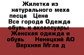 Жилетка из натурального меха песца › Цена ­ 18 000 - Все города Одежда, обувь и аксессуары » Женская одежда и обувь   . Ненецкий АО,Верхняя Мгла д.